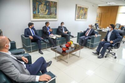 Em visita ao MPMA, vereadores Osmar Filho e Raimundo Penha discutem parcerias e projetos para São Luís