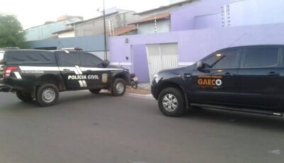 Gaeco e Polícia Civil deflagração operação para coibir esquema envolvendo emendas parlamentares