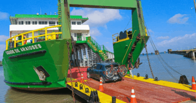 Operação Semana da Pátria: Ponta da Espera e Cujupe operam com 14 viagens de ferryboat