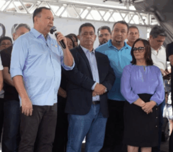 Sem obras pra inaugurar em Chapadinha prefeita Belezinha vai acompanhar inauguração de obras em outra cidade