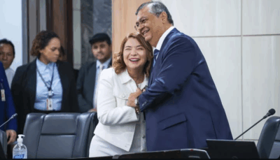 IMAGEM DO DIA: Iracema Vale e Flávio Dino juntos