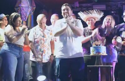 Povoado Pacas é festejado com a presença do prefeito Vinícius Vale
