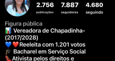 Contratações irregulares em Chapadinha foram indicações da Vereadora Nildinha