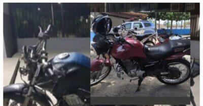 Urbano Santos: Guarda Municipal recupera duas motocicletas