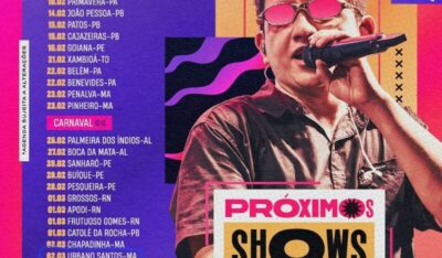 EM URBANO SANTOS, MARCYNHO SENSAÇÃO VAI AGITAR O CARNAVAL NO CORREDOR DA FOLIA