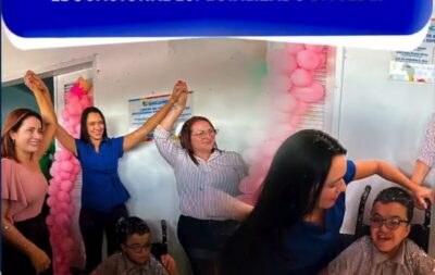 A prefeita Naila Gonçalo inaugurou as novas instalações do Centro de Atendimento Educacional Especializado (CAEE) da sede de Bacabeira! Assista o vídeo