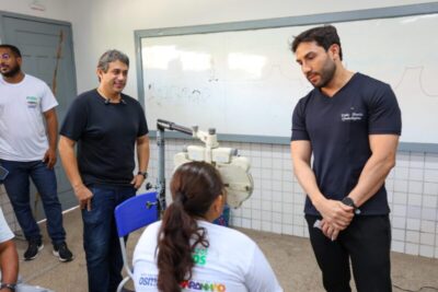 Osmar Filho realiza mais uma etapa do projeto “Cuidar dos Olhos” em São Luís e Lago do Junco