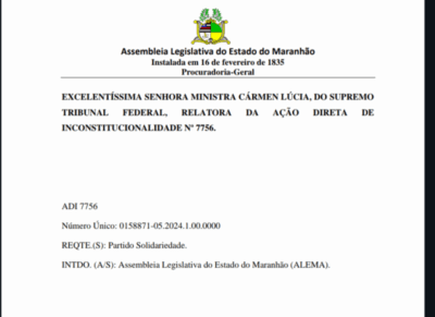 Assembleia Legislativa do Maranhão antecipa resposta ao STF e desmonta narrativa de Othelino