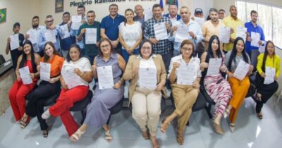 Prefeito Marcio Viana empossa novos secretários municipais