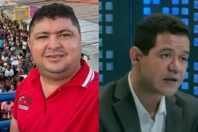 Luciano Leitoa tenta dar enquadrada e leva invertida do vereador Bilú em festa de aniversário