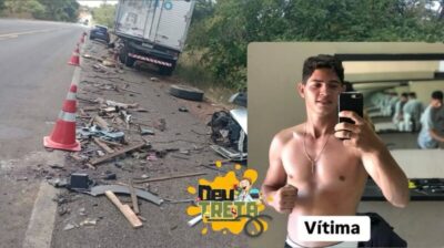 Jovem morre em grave acidente na BR-316 entre Timon e Caxias