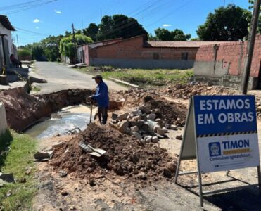 SEINFRA intensifica reconstrução e recuperação de galerias em Timon