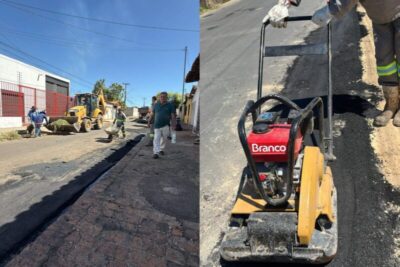 Prefeitura de Timon intensifica Operação Tapa-Buraco no Parque Alvorada e avança com força total
