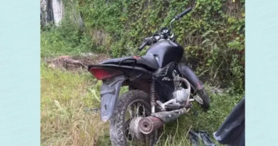 PM recupera motocicleta usada em tentativa de homicídio em Carutapera