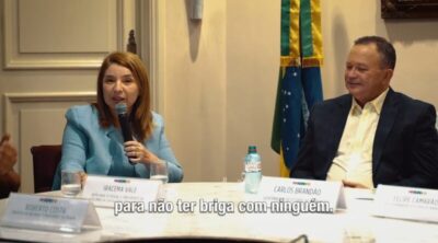 Iracema Vale destaca liderança pacificadora de Carlos Brandão durante eleição que escolheu Roberto Costa como novo presidente da Famem