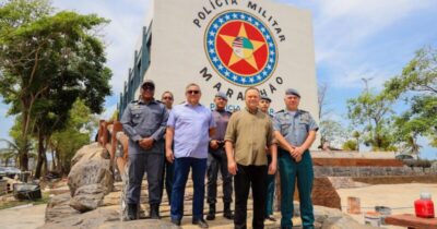 Brandão destaca avanço nas obras do Comando-Geral da PM e reforço na segurança pública
