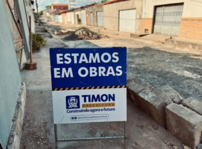 Prefeitura de Timon intensifica obras para melhorar ruas e avenidas da cidade