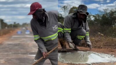 Prefeitura de Timon inicia operação Tapa-Buraco na MA-040 para melhorar tráfego e atender população