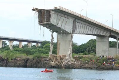 Resgate de vítimas da queda de ponte e retirada de materiais do Rio Tocantins serão interrompidos com aumento da vazão da Usina Hidrelétrica de Estreito