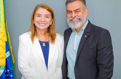 Deputada Iracema Vale recebe convite do deputado federal Allan Garcês para o 1º Encontro Maranhense em Defesa da Vida.