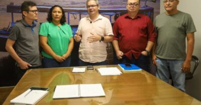 Blog Do Ribinha: Prefeito Rafael se reúne com SINTERPUM para esclarecer informações sobre direito dos professores