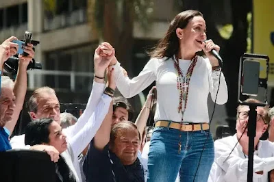 María Corina Machado, Líder Da Oposição Venezuelana, É Presa Pela Ditadura De Maduro