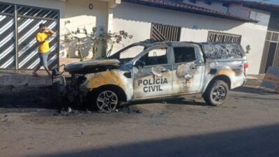 “INSEGURANÇA”!? SSPMA: Secretário Maurício Ribeiro Martins promete rigor máximo contra incendiadores de viatura da Polícia Civil em Itapecuru-Mirim
