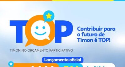 Orçamento Participativo de Timon amplifica a participação popular nos investimentos para a cidade