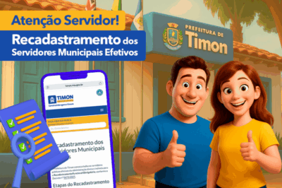 Prefeitura de Timon inicia Recadastramento Funcional obrigatório para servidores efetivos