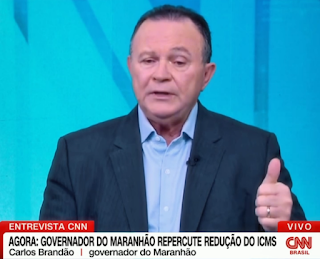 VÍDEO: Em entrevista à CNN Brasil, Brandão anuncia estudos para zerar ICMS dos alimentos
