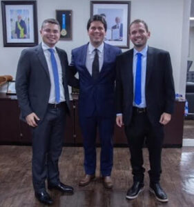 Prefeito Fernando Pessoa é recebido pelo Ministro André Fufuca, que promete bons projetos para o município Tuntum