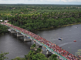 Brandão inaugura ponte sobre Rio Preguiças em Barreirinhas