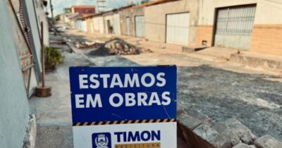 Obras em ruas e avenidas na cidade Timon promovem mobilidade e mais segurança para população