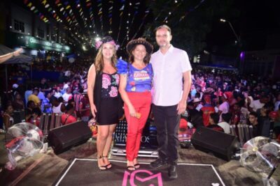 Júlio Filho recebe apoio popular durante Arraial da Câmara em São José de Ribamar