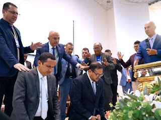 Em grande encontro de pastores realizado em São Luís dr. Orlando é recebido e abençoado por todas às Igrejas do Ministério de Madureira do Maranhão
