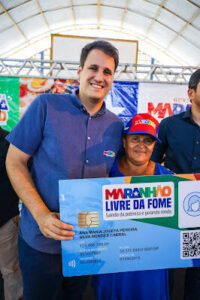 “Além de entregar obras e serviços, estamos combatendo a fome no Maranhão”, afirma Orleans Brandão