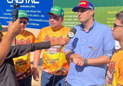 Orleans Brandão lidera entregas do Governo do Maranhão em Loreto