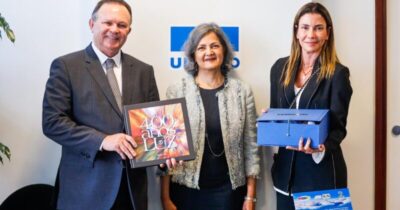 Brandão formaliza na sede da Unesco convite para entrega de certificado sobre Patrimônio Natural da Humanidade aos Lençóis