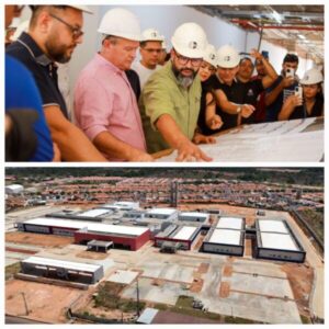 Brandão vistoria obras do Hospital da Região Tocantina e do novo Fórum de ITZ