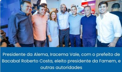 Iracema Vale prestigia eleição da nova diretoria da Famem