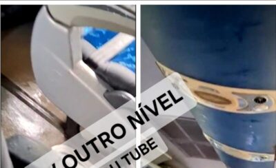 ÁGUA DA CHUVA INVADE ÔNIBUS DA CISNE BRANCO QUE FAZ LINHA PARA URBANO SANTOS. VEJA O VÍDEO