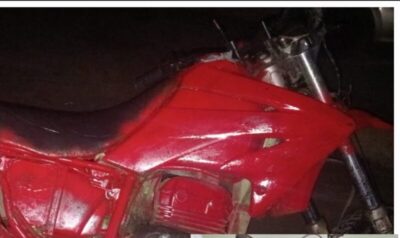 URBANO SANTOS: PM RECUPERA MOTO USADA EM ROUBO DE FARMÁCIA E LOJA DE CALÇADOS