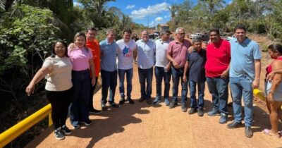 Leandro Bello cumpre agenda intensa em Timon com inauguração de pontes e participação em arraiais na zona rural