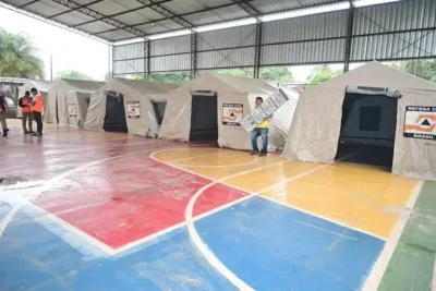 Prefeitura de São José de Ribamar prepara ponto de apoio a vítimas de enchentes na cidade balneária