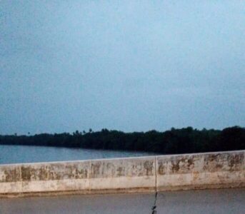 Ponte Monsenhor Luís Alves Madureira, em Rosário, sobre o Rio Itapecuru apresenta várias rachaduras