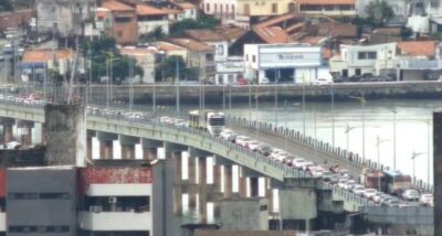 Dois acidentes causam transtornos no trânsito em São Luís na manhã desta segunda-feira (10).