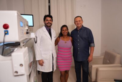 Brandão acompanha atendimento na câmara hiperbárica da Unidade de…