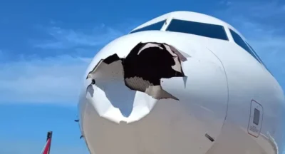 Voo da Latam retorna ao aeroporto Galeão após avião colidir com pássaro