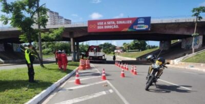 Viadutos do Café e da avenida Ferreira Gullar passam por manutenção, e trânsito é alterado; veja as alterações