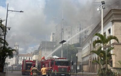 Câmara de Vereadores de Salvador é parcialmente interditada após incêndio